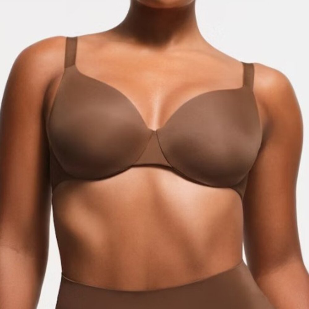 SKIMS Smoothing‎ Intimates Full Coverage Lightly Lined Bra Jasper 34B